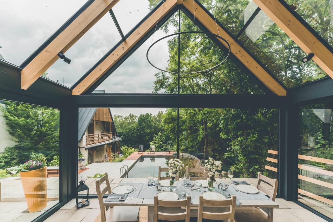 Hotel Lubinowe Wzgorze - Wioska Zdrowia à Nałęczów Extérieur photo