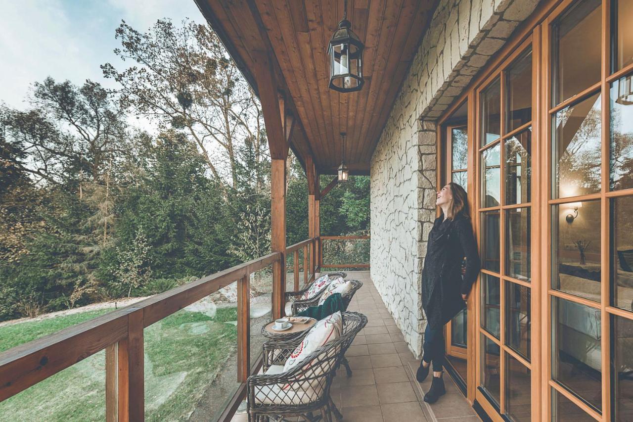 Hotel Lubinowe Wzgorze - Wioska Zdrowia à Nałęczów Extérieur photo