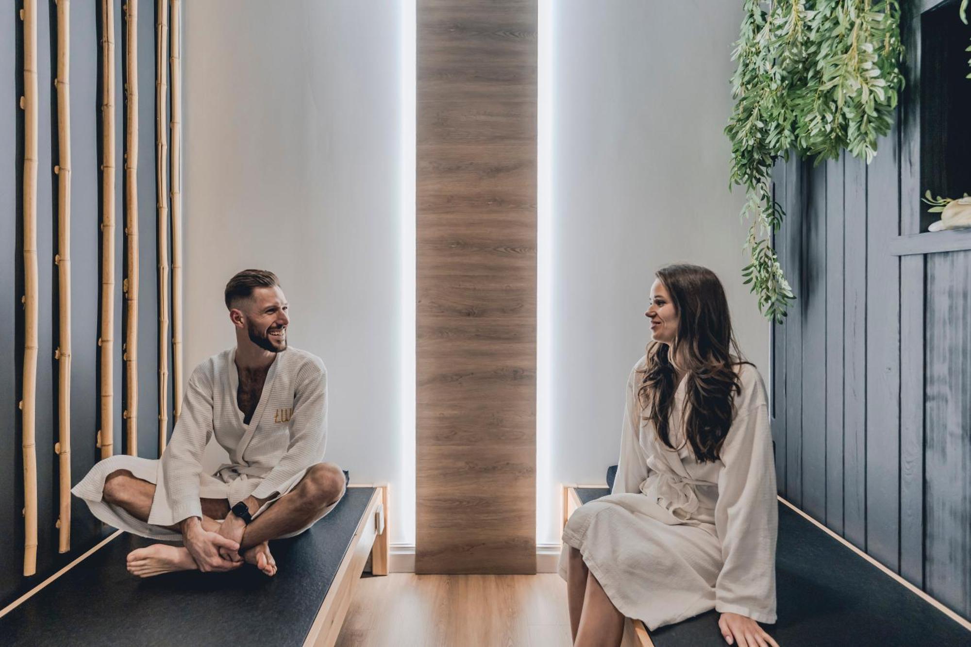 Hotel Lubinowe Wzgorze - Wioska Zdrowia à Nałęczów Extérieur photo